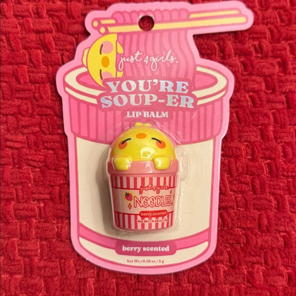 🍜🍇🍓🍉 You’re Soup - er Scented Lip Balm Set 🍉🍓🍇🍜